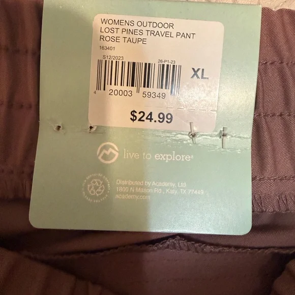 Magellan Outdoors Women's Joggers in Light Purple - Picture 4 of 7